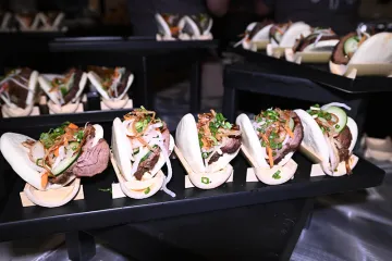 Beef bao buns