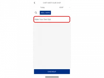 Click Make Your Own Sub