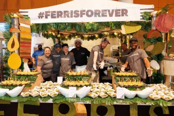 The Ferris event tent