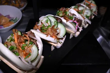 Chinese-spiced beef bao buns