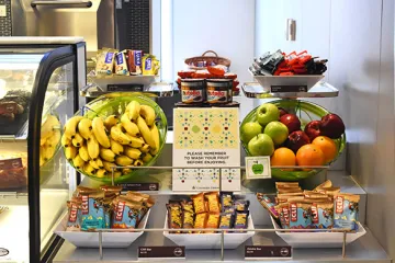Assorted Fruit & Snacks