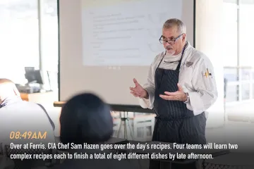 CIA Chef Sam Hazen
