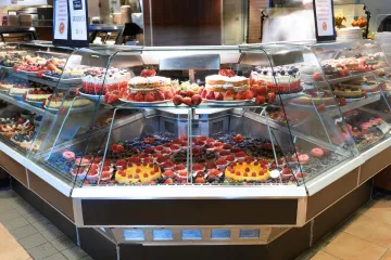 dessert case