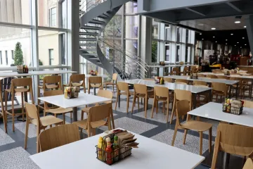 Ferris seating area