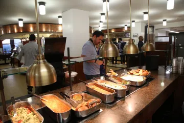 Serving station at John Jay