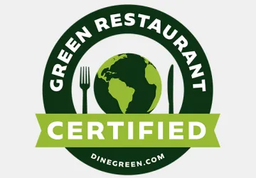 Green Restaurant certified logo dinegreen.com