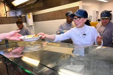 Chef Judy Joo in John Jay
