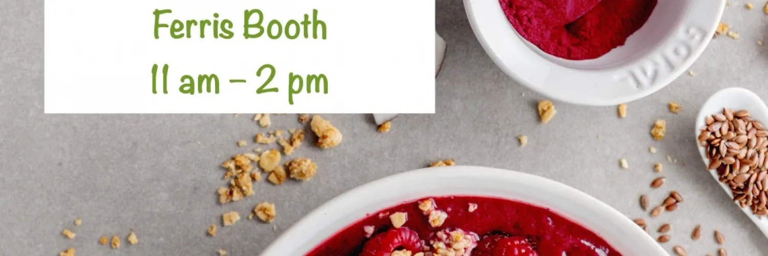 Enjoy a refreshing Acai Bowl in Ferris Booth Commons