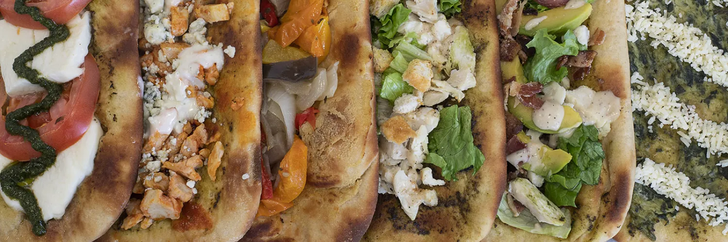 Flatbread pizzas